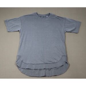 Royce Brand Women's Oversized‎ Vintage Poncho Top - Gray - Size L